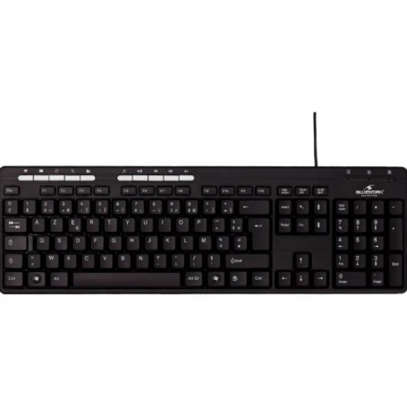 Clavier AZERTY multimédia Bluestork
