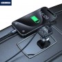 Chargeur de voiture USB, bluetooth et transmetteur FM Chargeur de voiture double USB avec FM sans fil