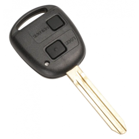 Coque de clé télécommande pour voiture, 2bt, compatible avec Toyota TOY43.