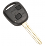 Coque de clé télécommande pour voiture, 2bt, compatible avec Toyota TOY43.