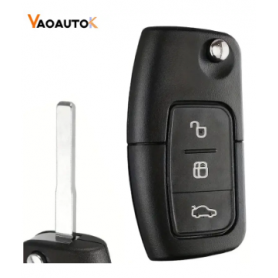 Coque de clé à distance intelligente de remplacement, adaptée pour Ford