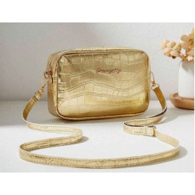 petit sac à bandoulière doré