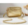petit sac à bandoulière doré