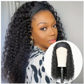 Perruque Bandeau Onde d'Eau de 50.8 cm