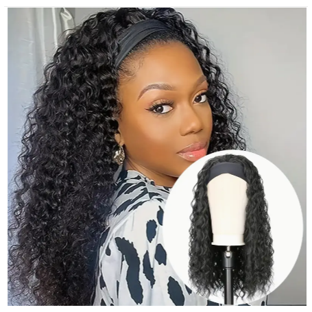 Perruque Bandeau Onde d'Eau de 50.8 cm