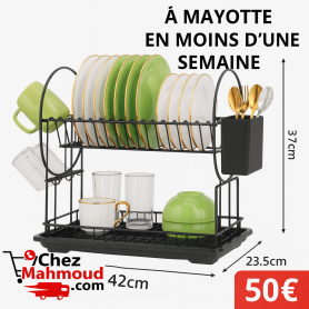 Égouttoir à vaisselle formes rondes