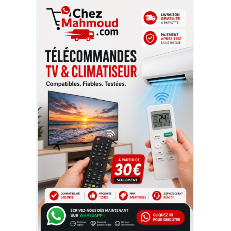 Télécommande TV ou Clim
