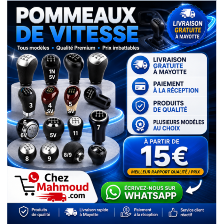 Kit Pommeau de vitesse