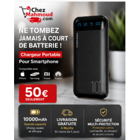 Chargeur Portable Pour Smartphone , Batterie externe (-5 euro)