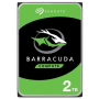 SEAGATE - Disque dur Interne HDD - BarraCuda - 2To - 7200 tr/min - 3.5"