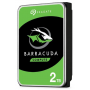 SEAGATE - Disque dur Interne HDD - BarraCuda - 2To - 7200 tr/min - 3.5"
